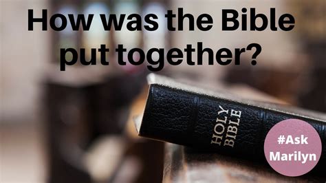 How was the bible put together. Things To Know About How was the bible put together. 
